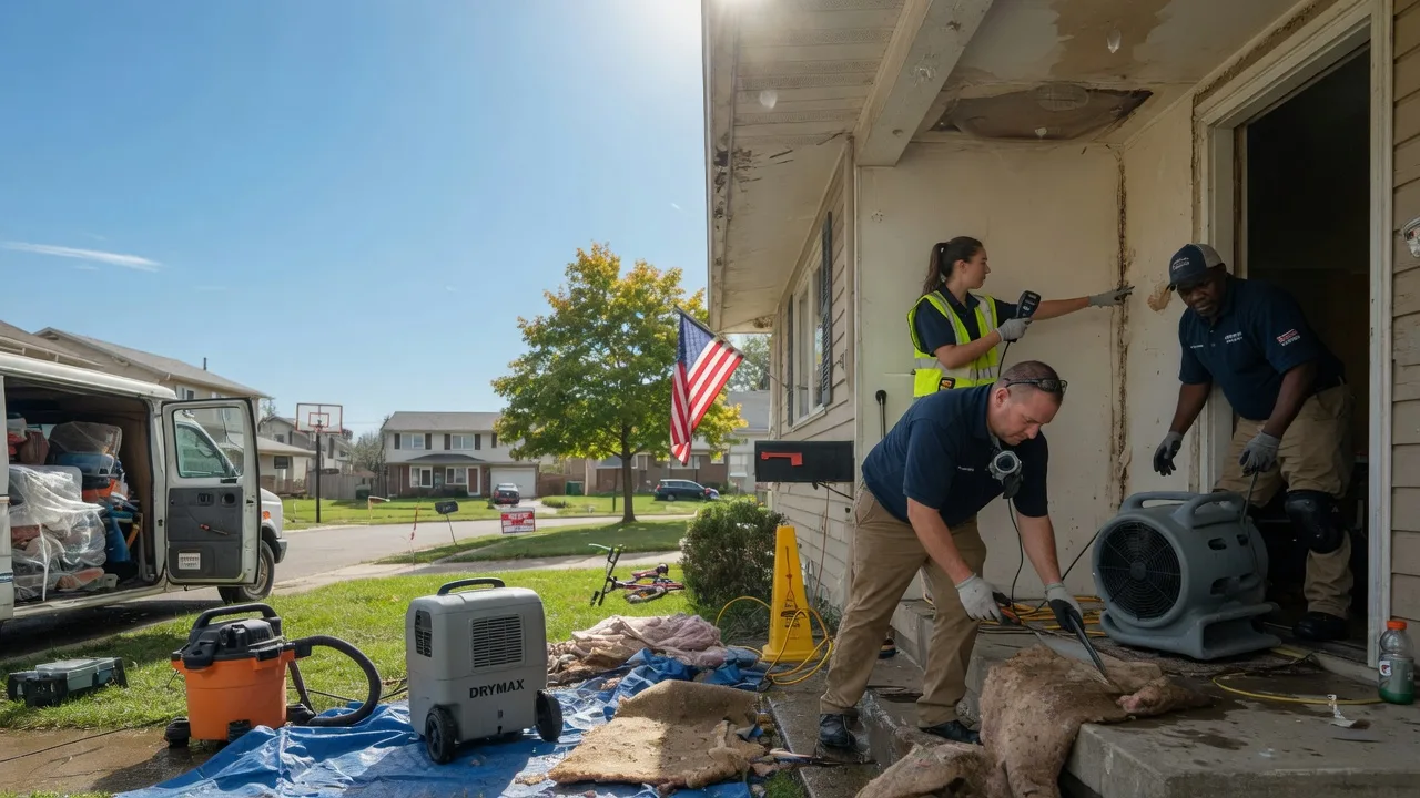Water Damage Restoration in Unionville, IN near me